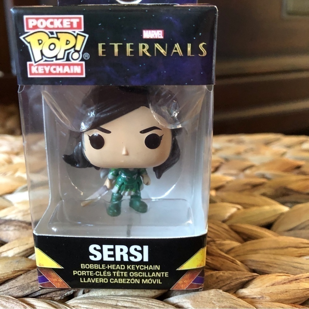 Funko Pop Marvel: Eternals, Sersi pocket keychain